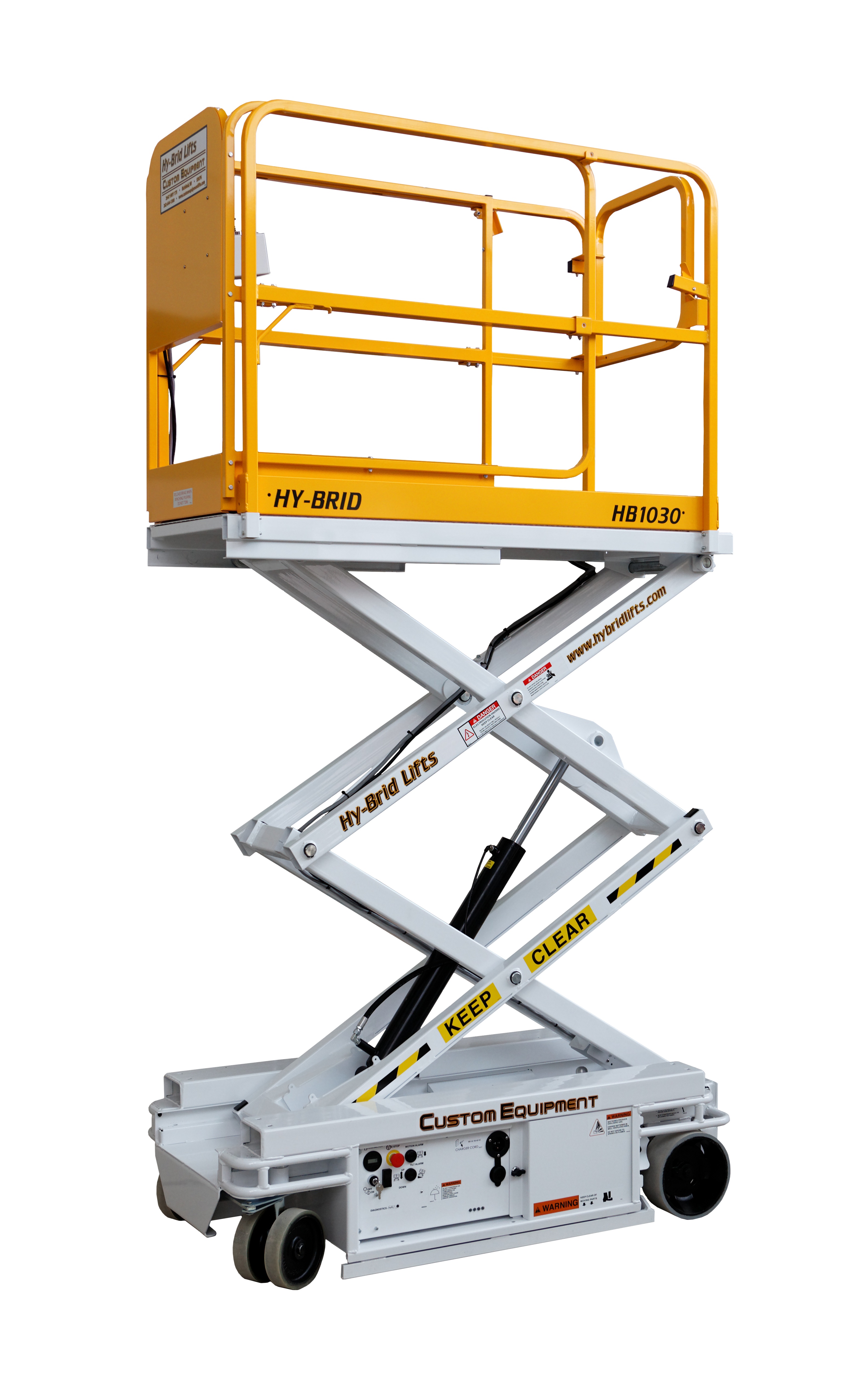 Custom Equipment's LowLevel Scissor Lifts Have 750 lbs of Capacity